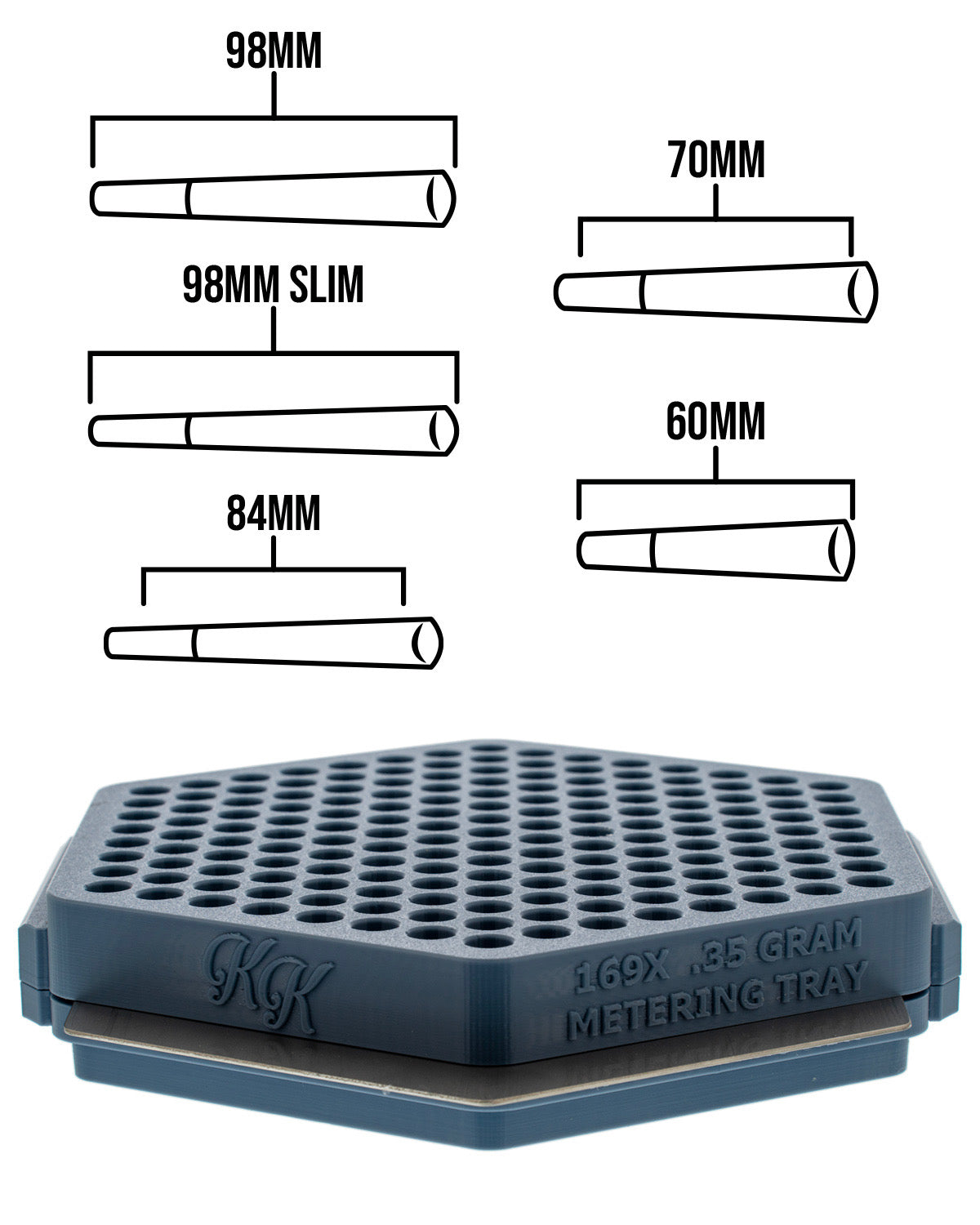 King Kone Portion Control Metering Tray .35g