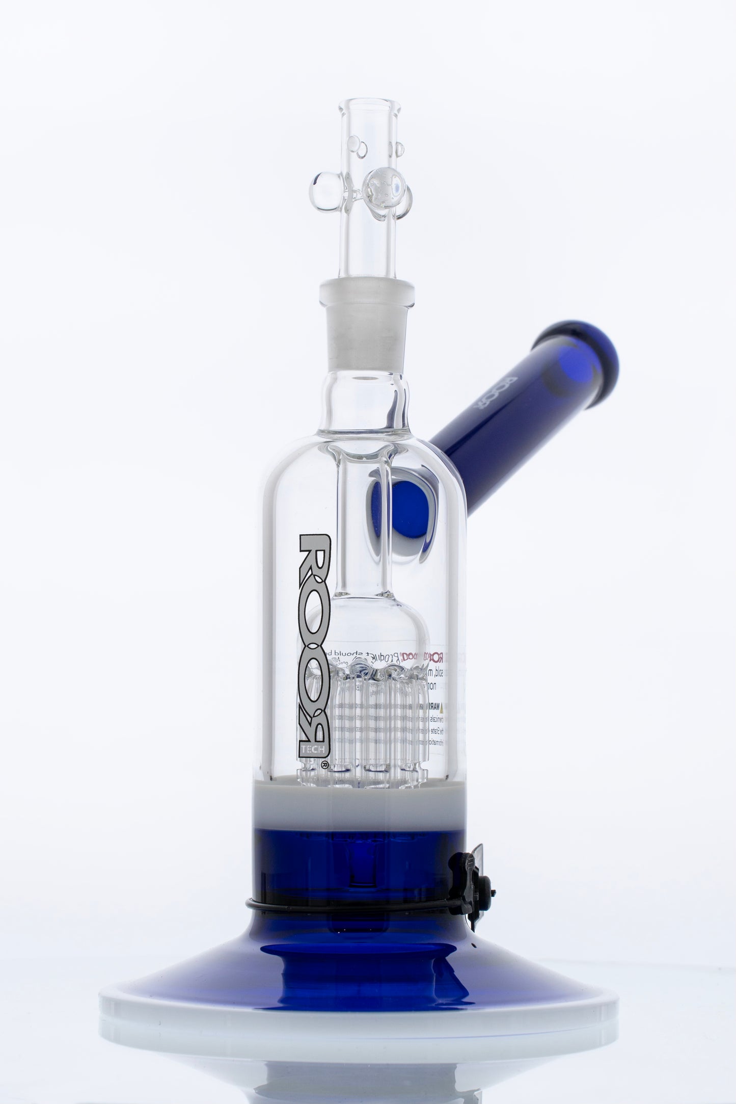 ROOR Tech 10-arm Tree Bubbler - Blue & White