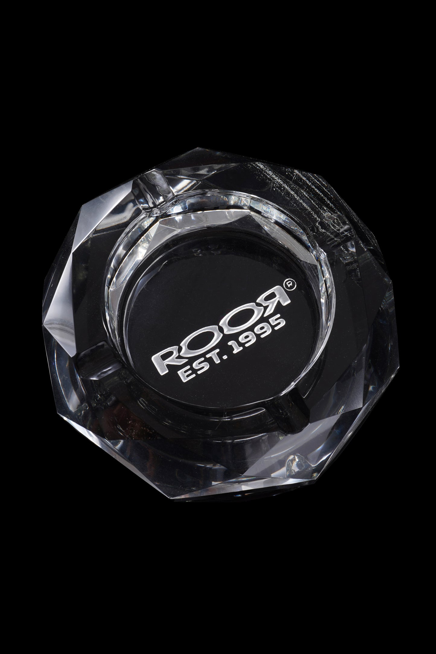 ROOR® Crystal Cut Ashtray