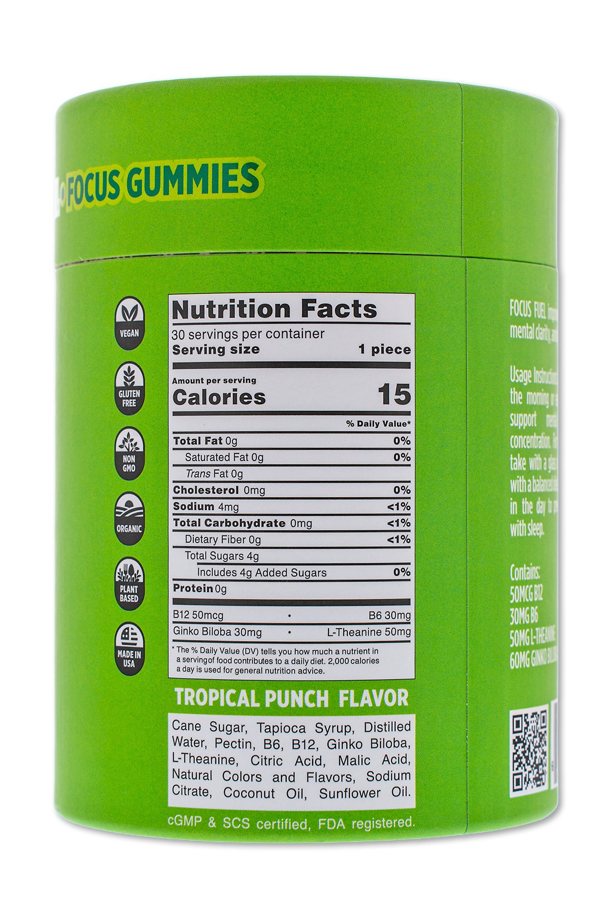 Focus Fuel - Brain Boosting Gummies