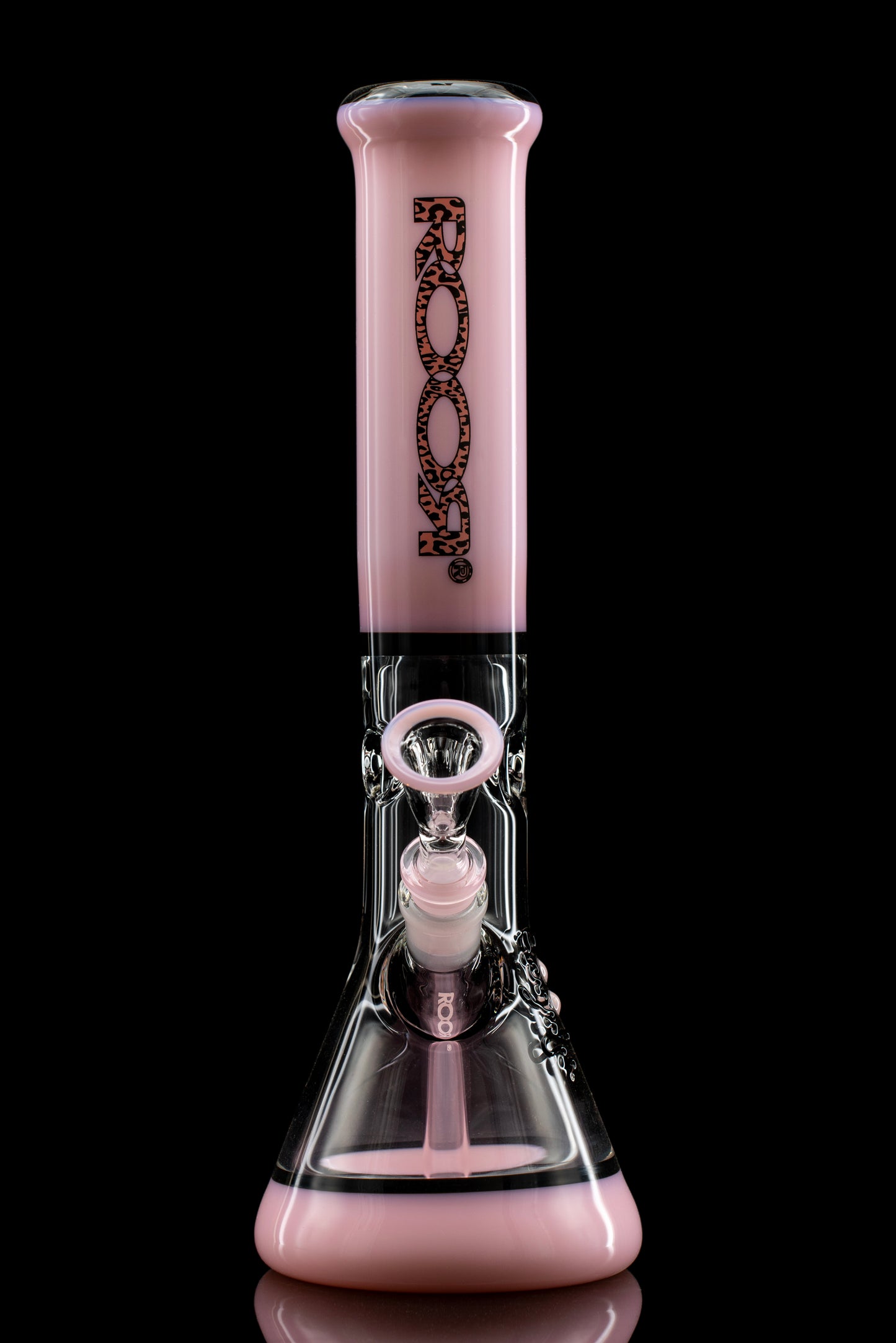 ROOR® Classic 14" Beaker 50x5mm Pink/Black Color