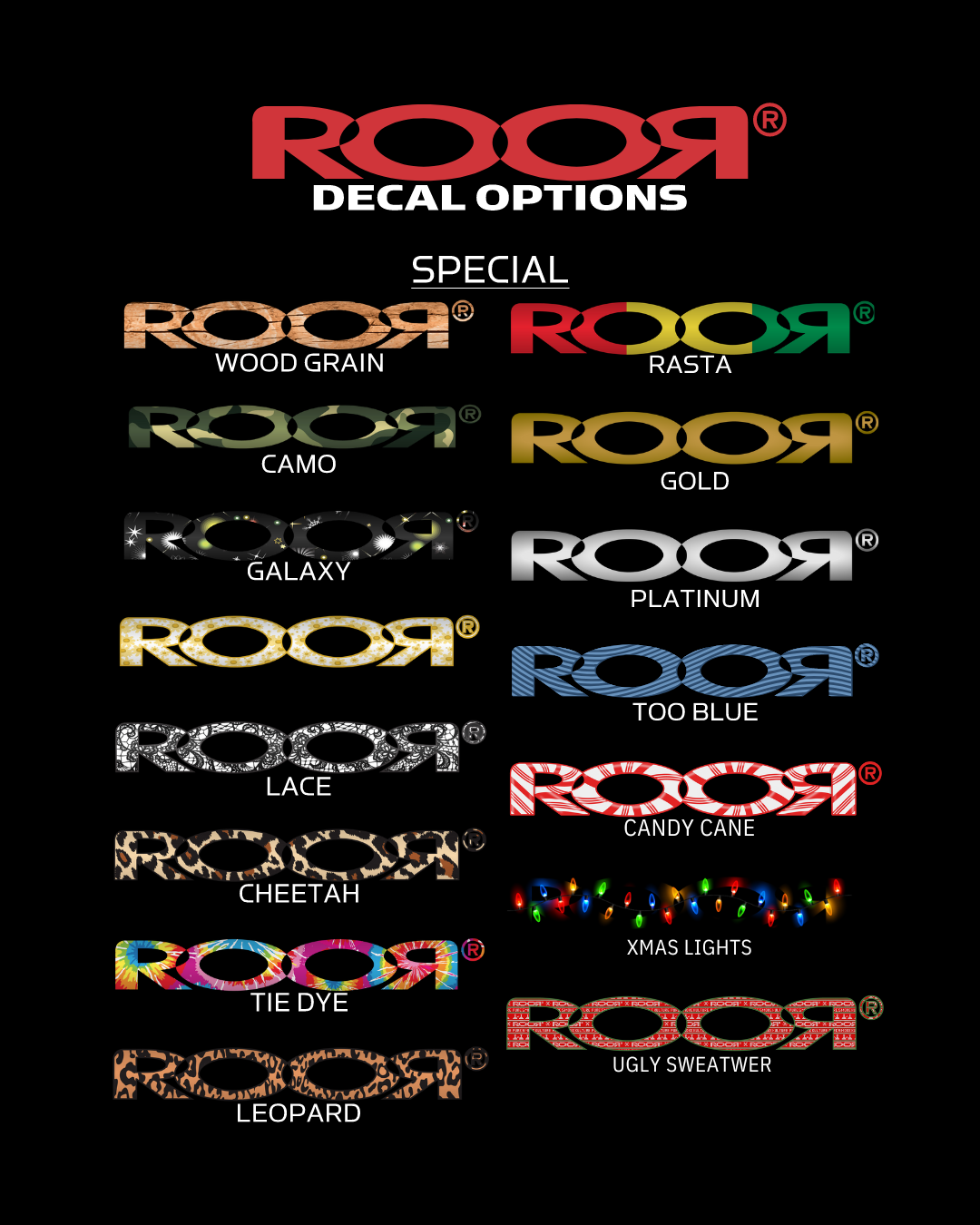 ROOR® Classic 14" Straight 50x7mm