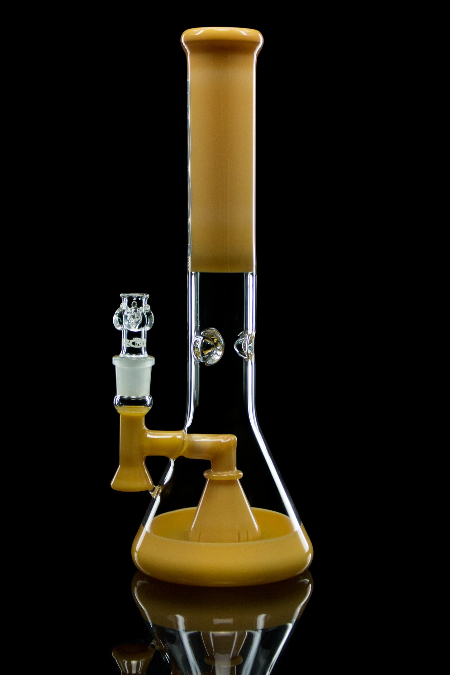 ROOR® Tech Mini Fixed Downstem- 14" Beaker 45x5mm Tangie Color