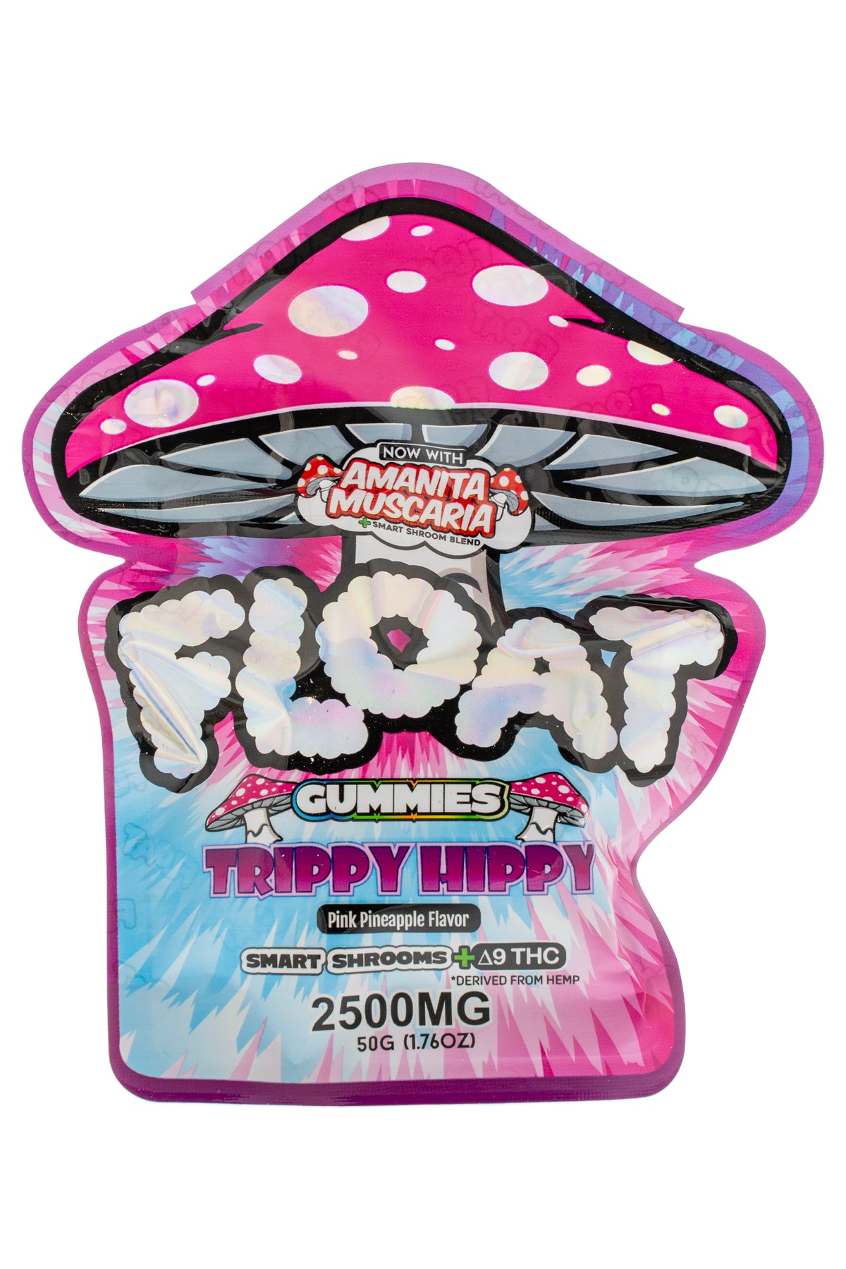 FLOAT Trippy Hippy gummy pouch for wholesale retailers