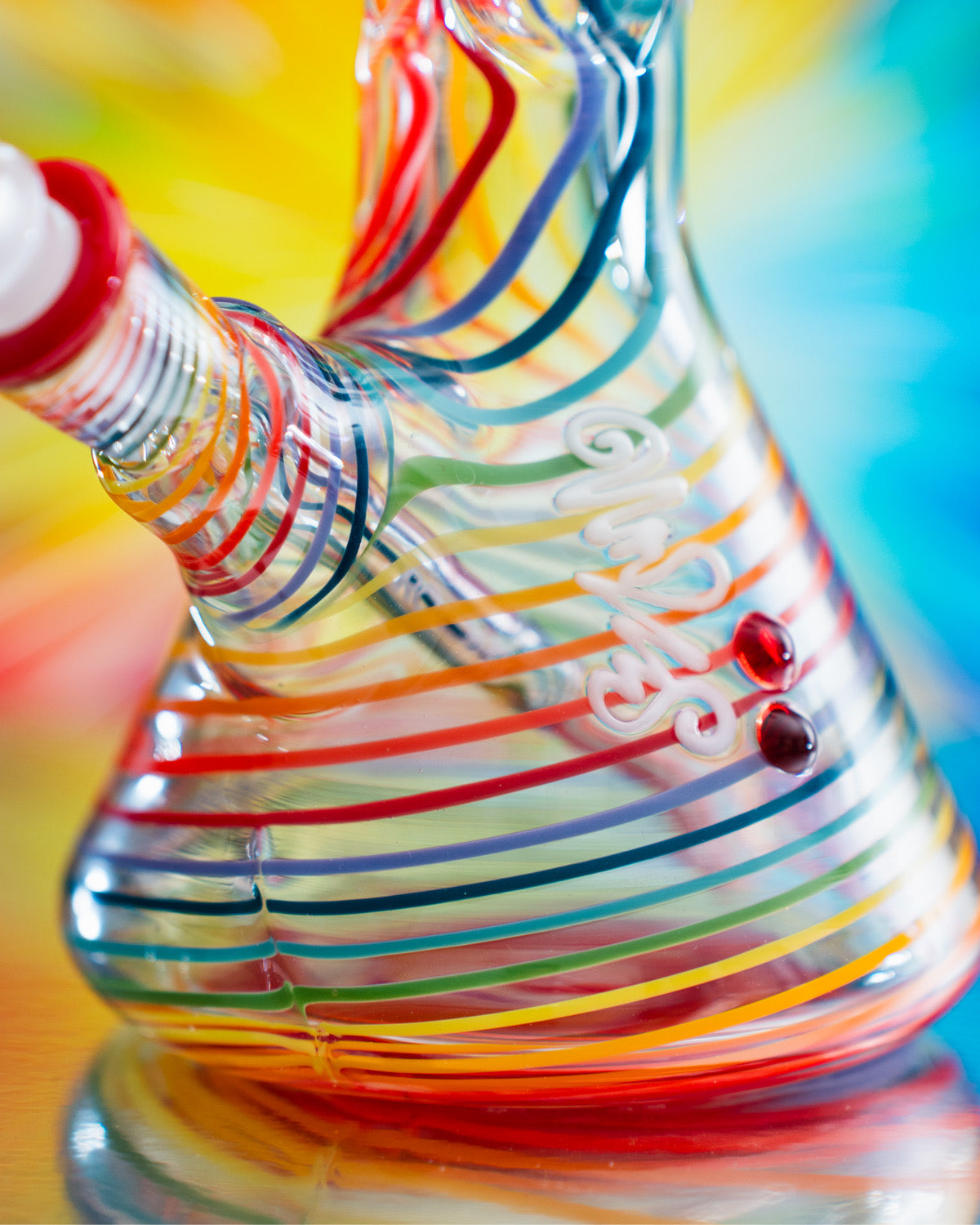 ROOR® 10" Color Custom Red / Rainbow