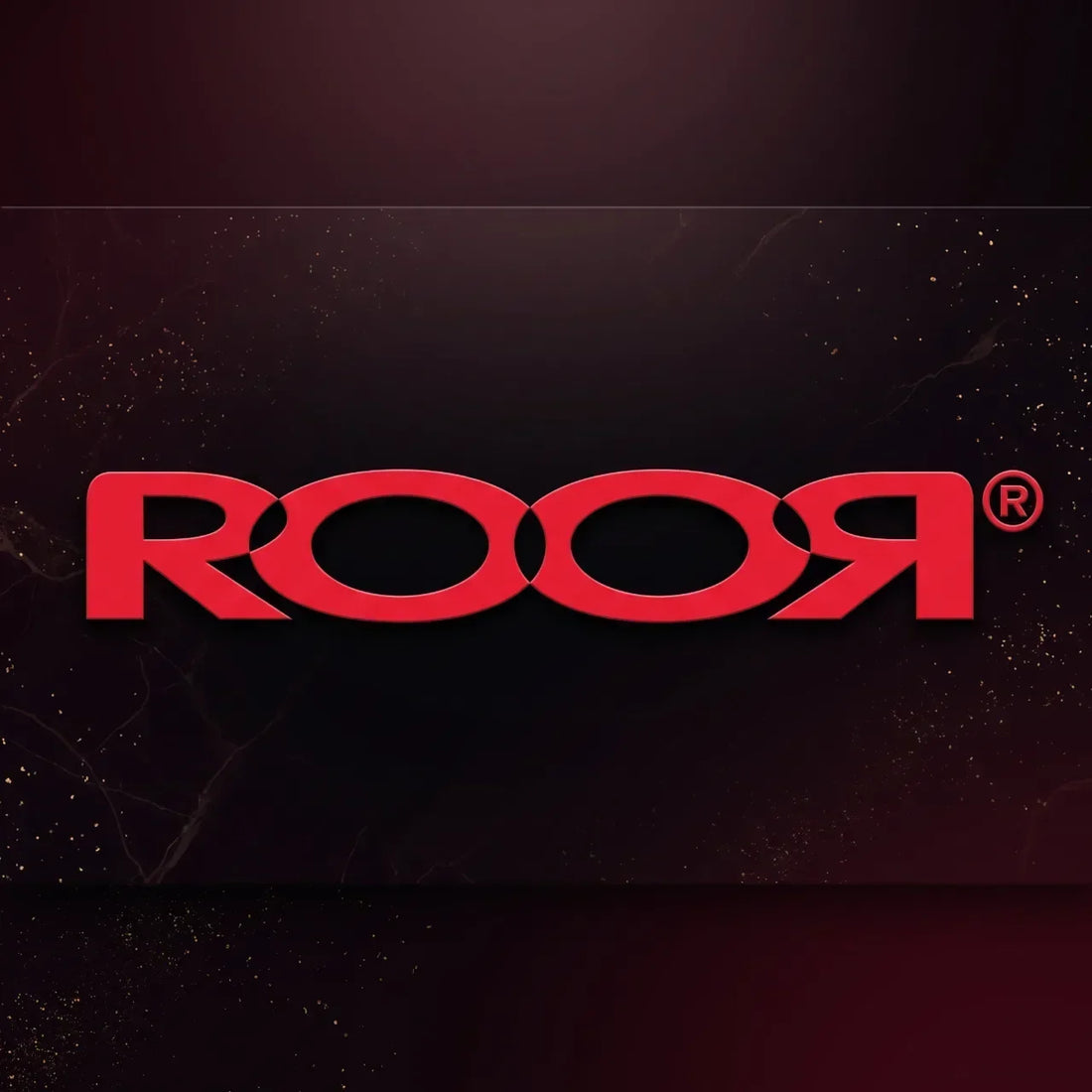ROOR Logo Luxury glass water pipes 