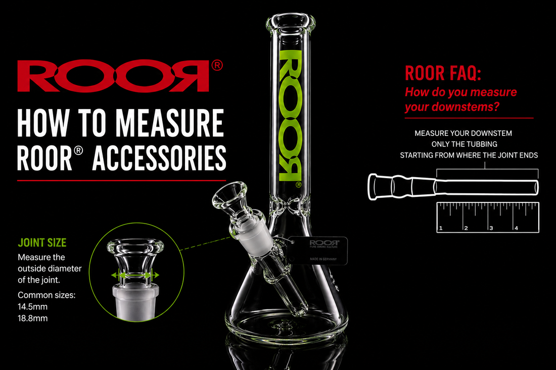 Roo R How to Measure Glass Accessories for Your ROOR® – Sreaminc