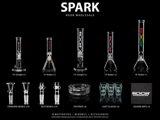 ROOR® Wholesale Package 1 – Spark catalog photo