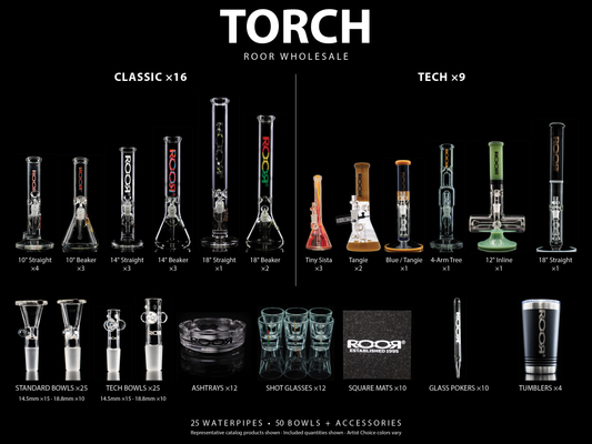 ROOR® Wholesale Package 3 – Torch catalog photo