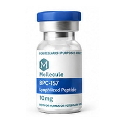 Molecule Peptides BPC-157 vial