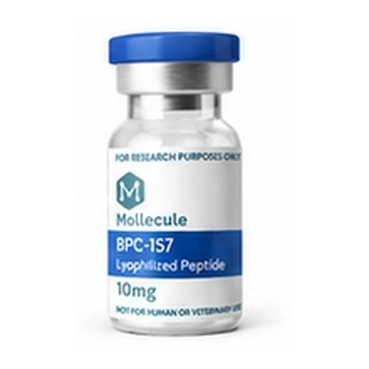 Molecule Peptides BPC-157 vial