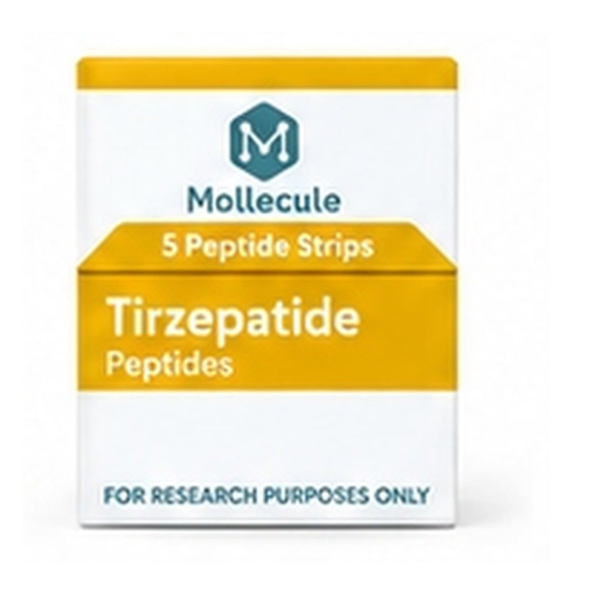 Molecule Peptides Tirzepatide 10mg 5-count strip