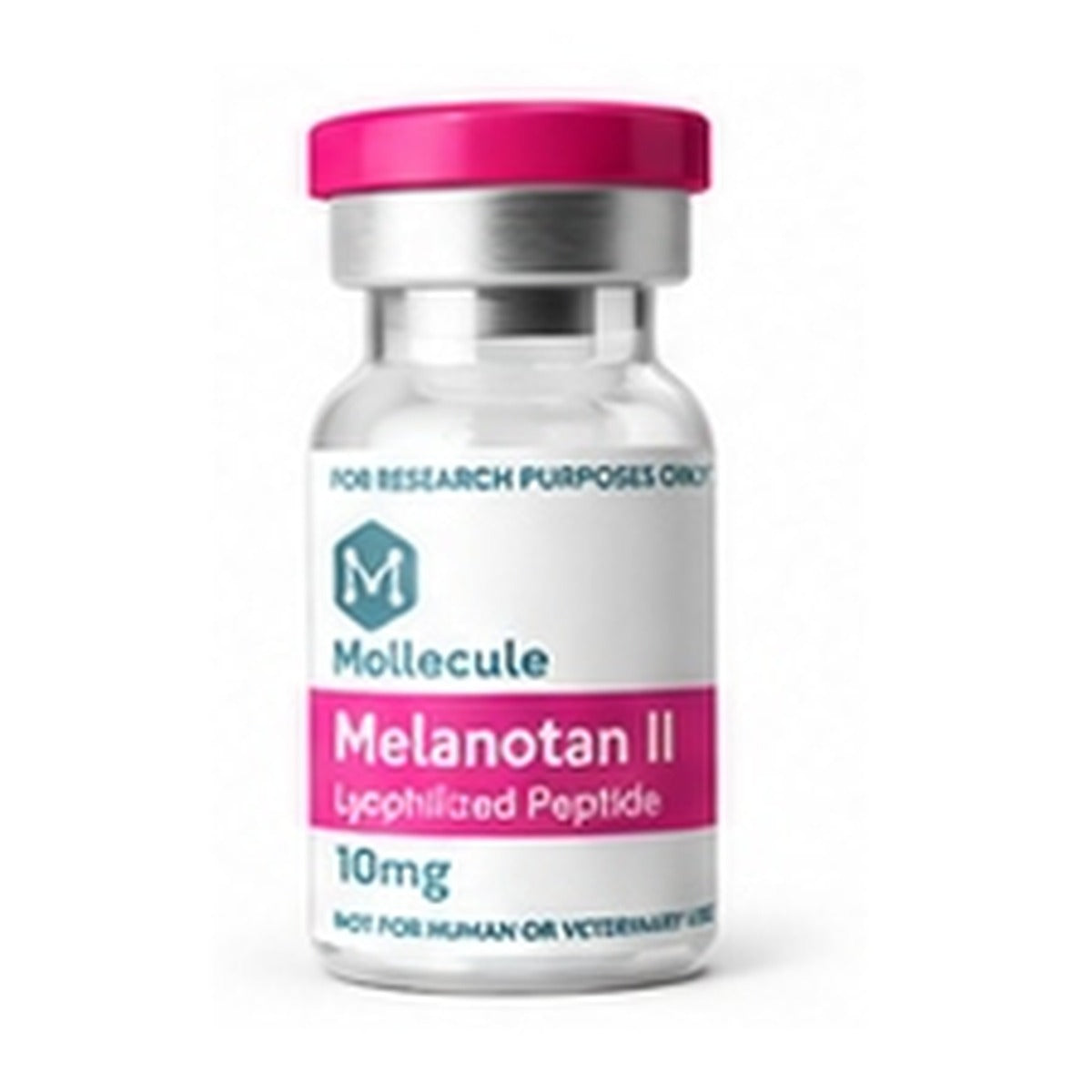 Molecule Peptides Melanotan II vial