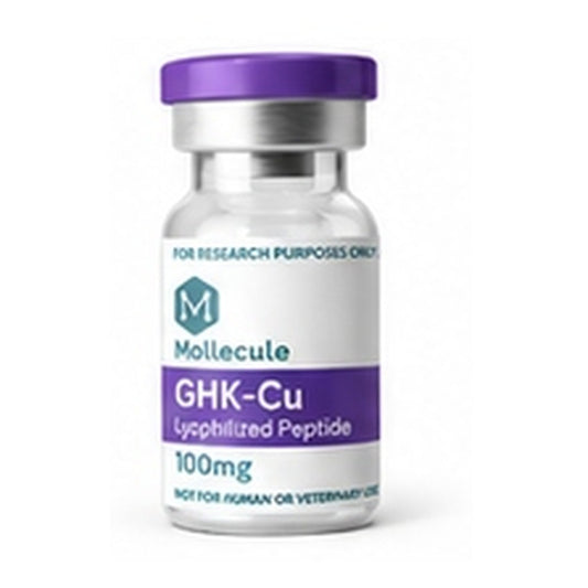Molecule Peptides GHK-Cu vial