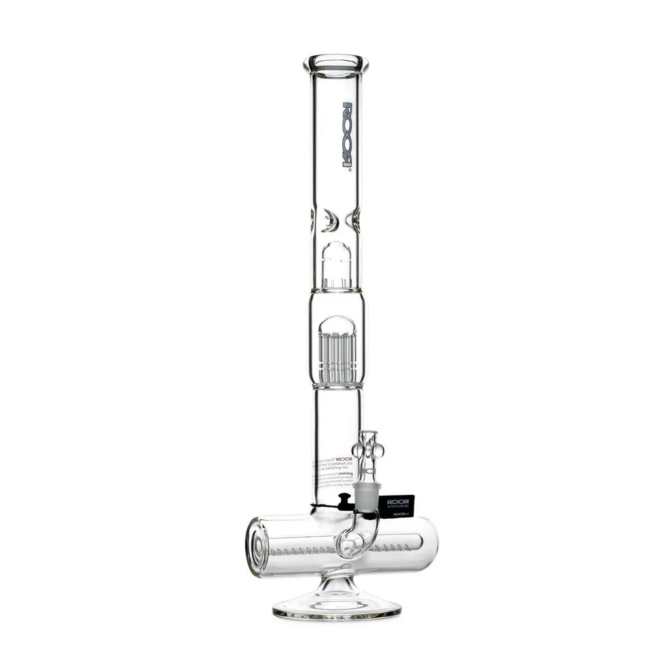 ROOR® Tech 10-Arm Style Inline — Chamber Perc Waterpipe