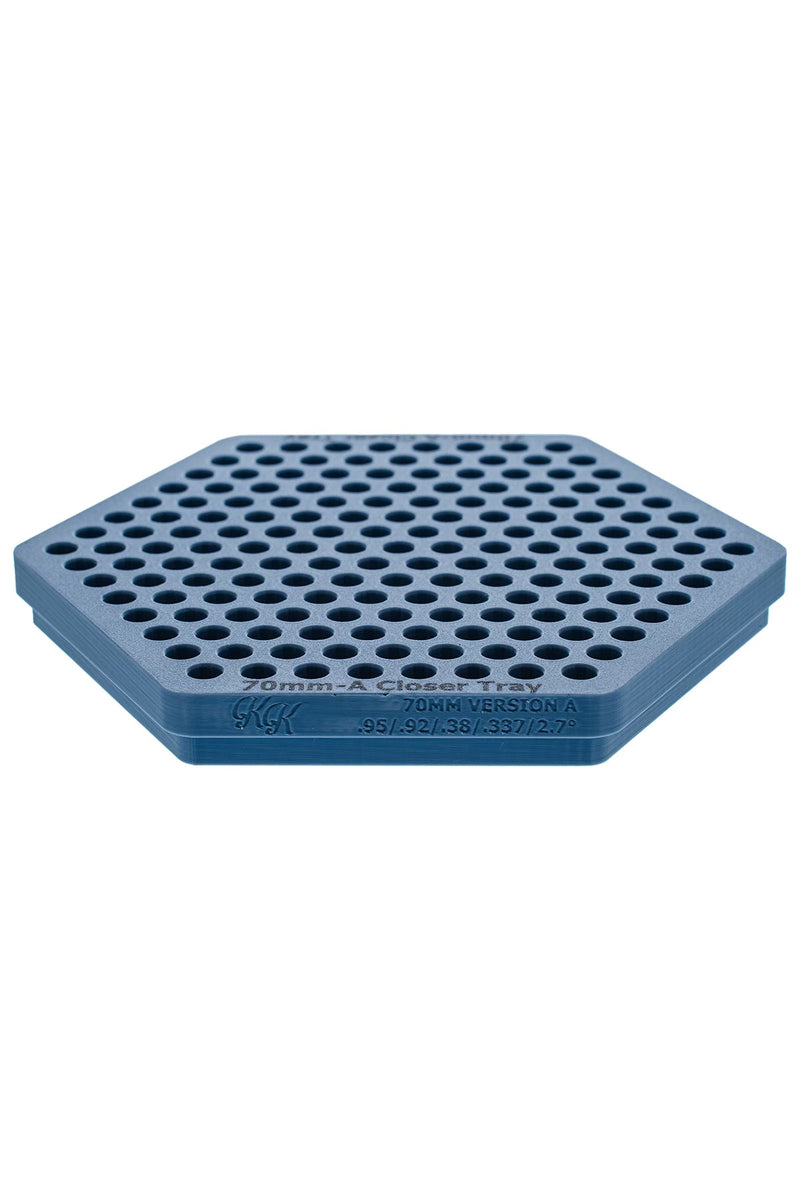 Dutch Crown Closer Receiving Trays - 70mm, 84mm, 98mm, 109mm