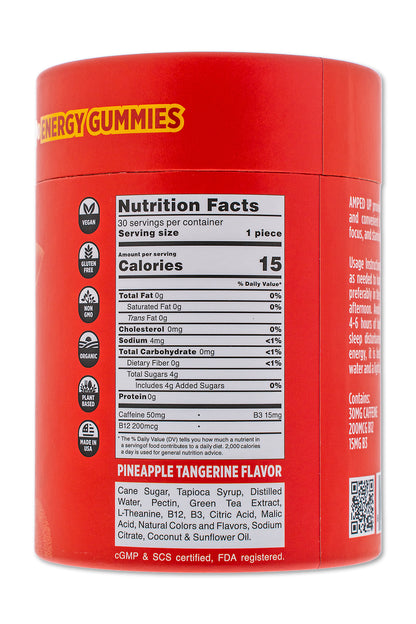 Amped Up - Energy Boost Gummies