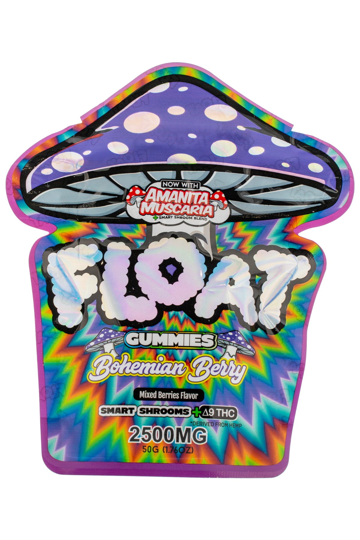 FLOAT Bohemian Berry flavor gummies box for wholesale retailers