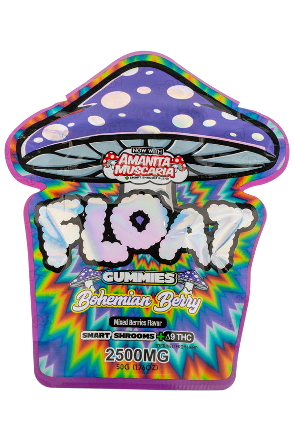 FLOAT Bohemian Berry flavor gummies box for wholesale retailers