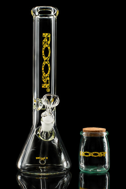 Classic Decal ROOR® Glass Jar with Cork Lid Limited Storage Jar Collector Gift