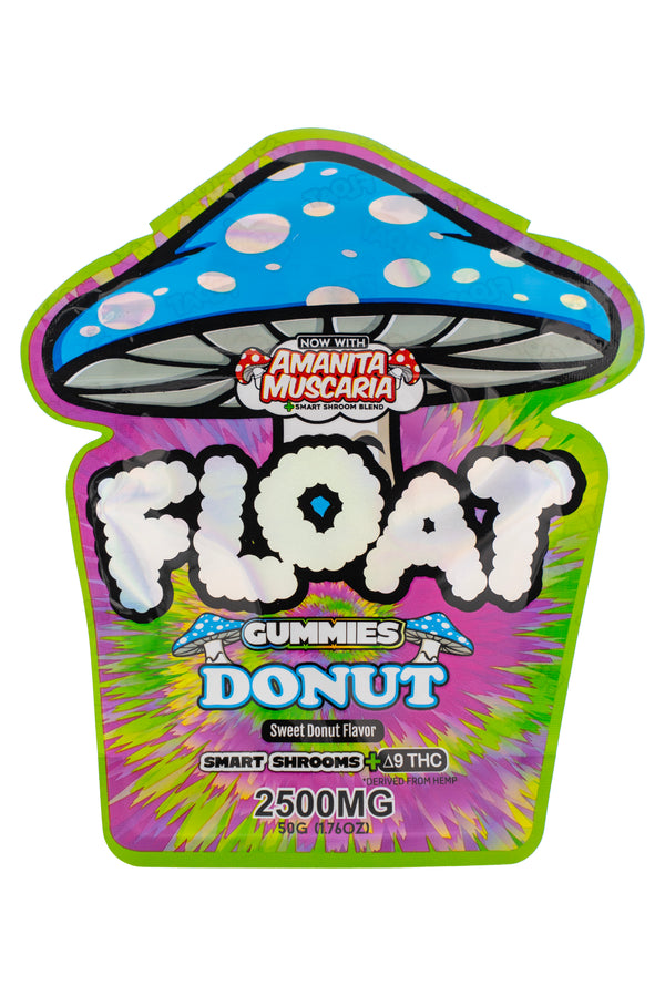 FLOAT Donut flavor gummies box for wholesale retailers