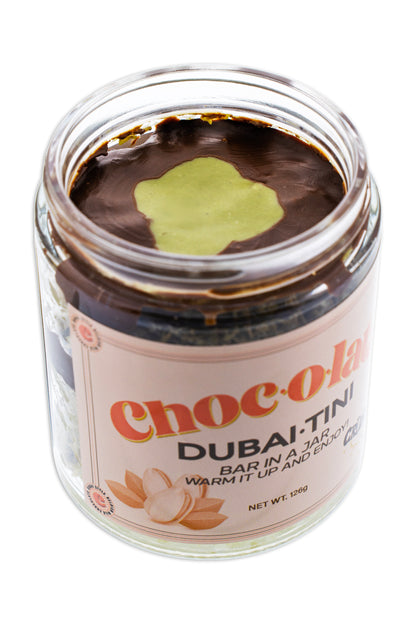 DubaiTini Chocolate Bar in a Jar