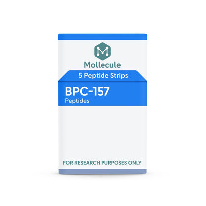 BPC-157 10mg 5ct peptide strip box — Molecule Peptides (view 2)