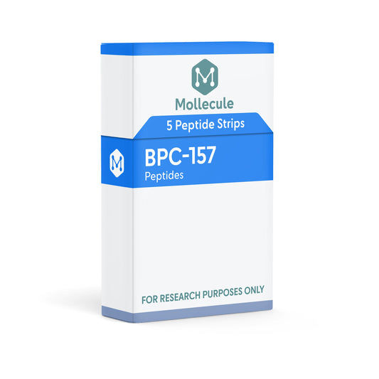 BPC-157 10mg 5ct peptide strip box — Molecule Peptides