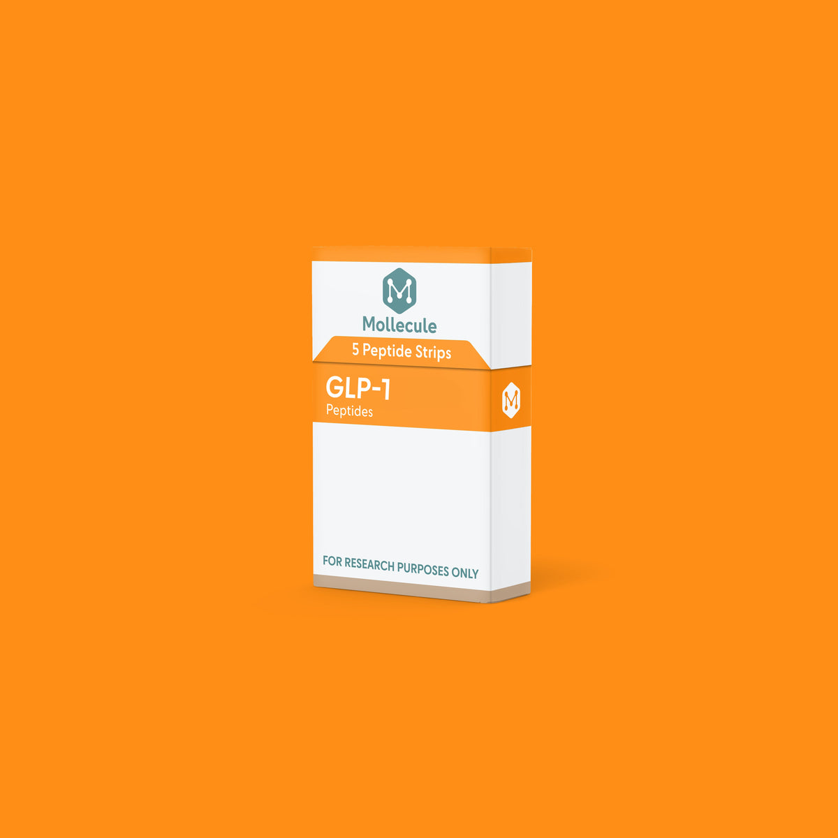 Semaglutide 10mg 5ct peptide strip box — Molecule Peptides (view 3)