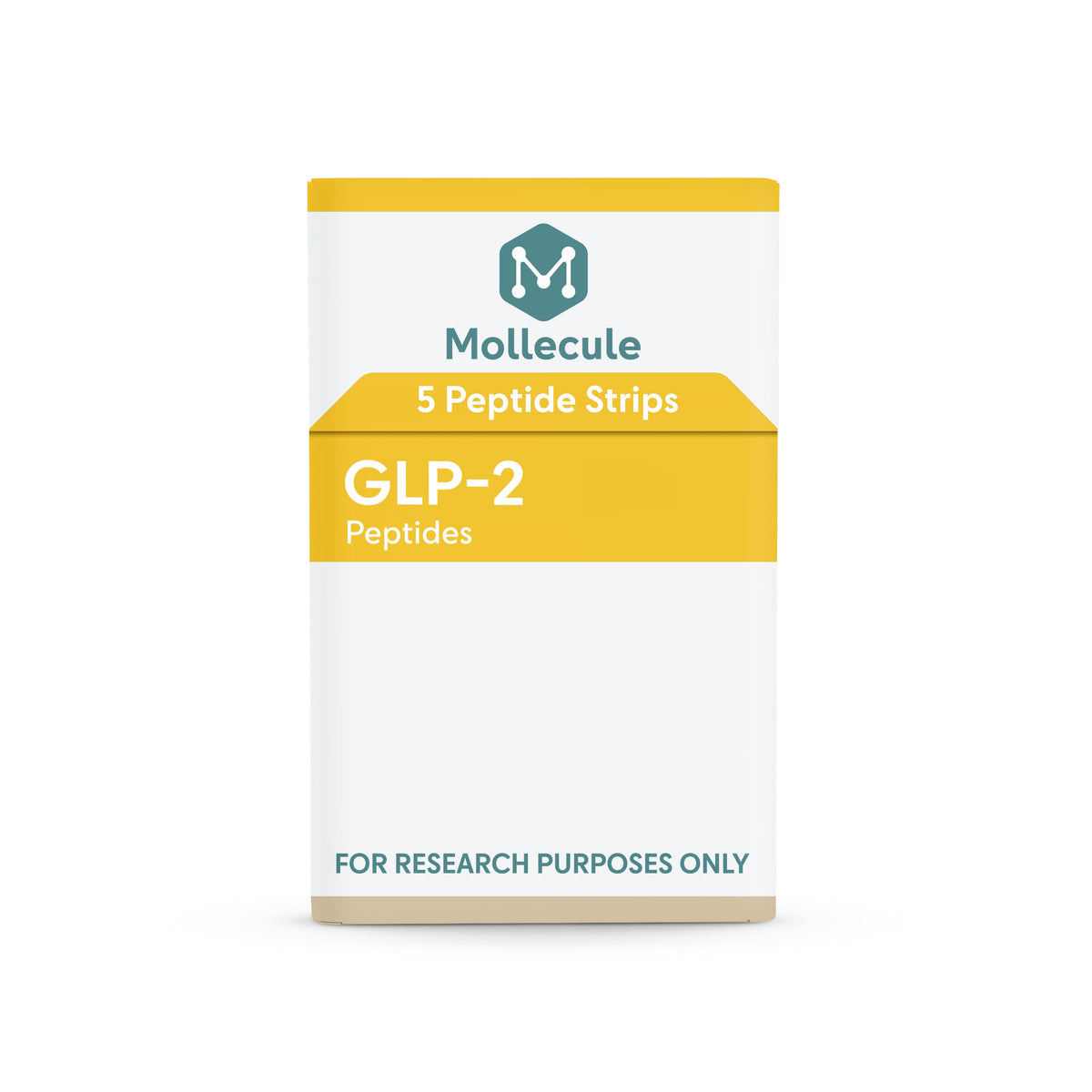 Tirzepatide 10mg 5ct peptide strip box — Molecule Peptides (view 2)