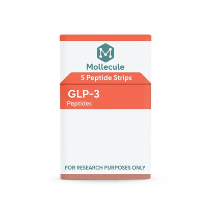 GLP-3 (Retatrutide) 10mg 5ct peptide strip box — Molecule Peptides (view 2)