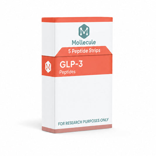 GLP-3 (Retatrutide) 10mg 5ct peptide strip box — Molecule Peptides
