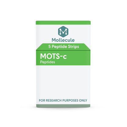 MOTS-c 10mg 5ct peptide strip box — Molecule Peptides (view 2)