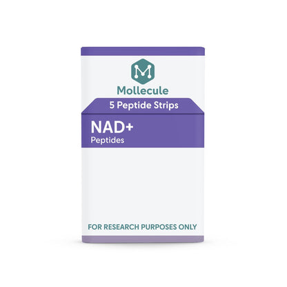 NAD+ 1,000mg 5ct peptide strip box — Molecule Peptides (view 2)
