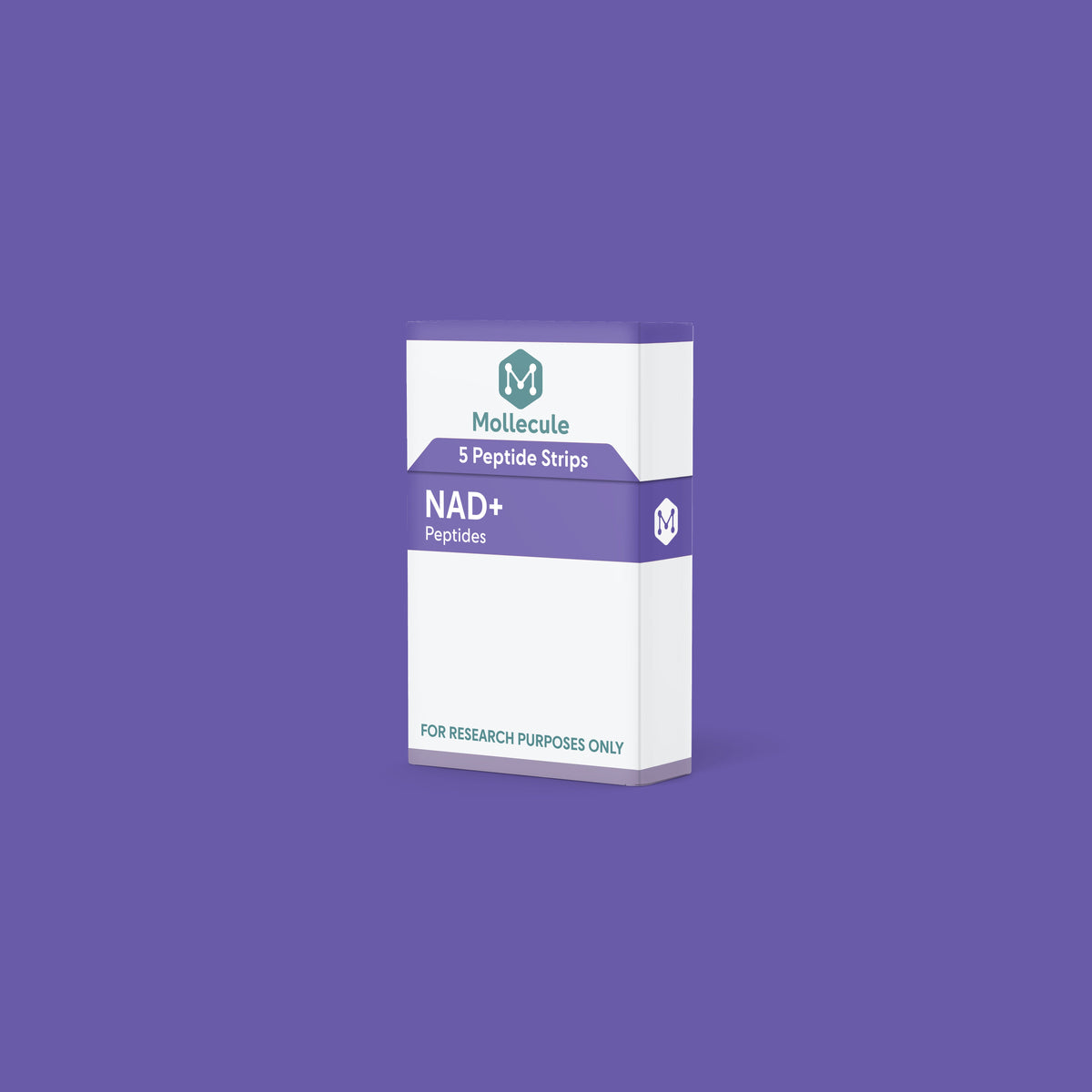 NAD+ 1,000mg 5ct peptide strip box — Molecule Peptides (view 4)