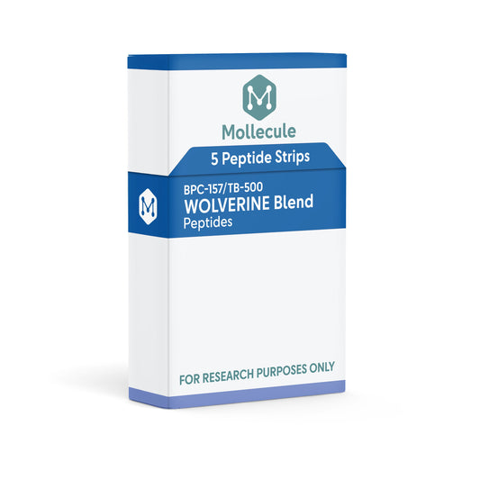 Wolverine Blend (BPC-157 / TB-500) 5mg/5mg 5ct peptide strip box — Molecule Peptides