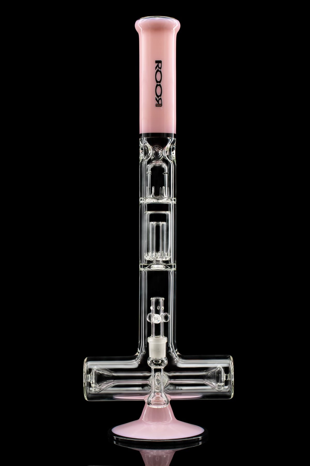 ROOR® Tech Barrel Chamber Inline – Color Accents USA-Made Inline Waterpipe