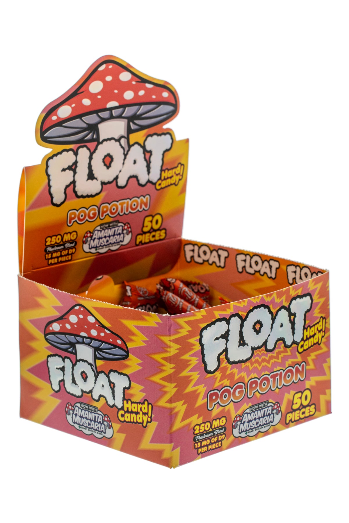 FLOAT POG Potion hard candies display box for wholesale retailers, view 5