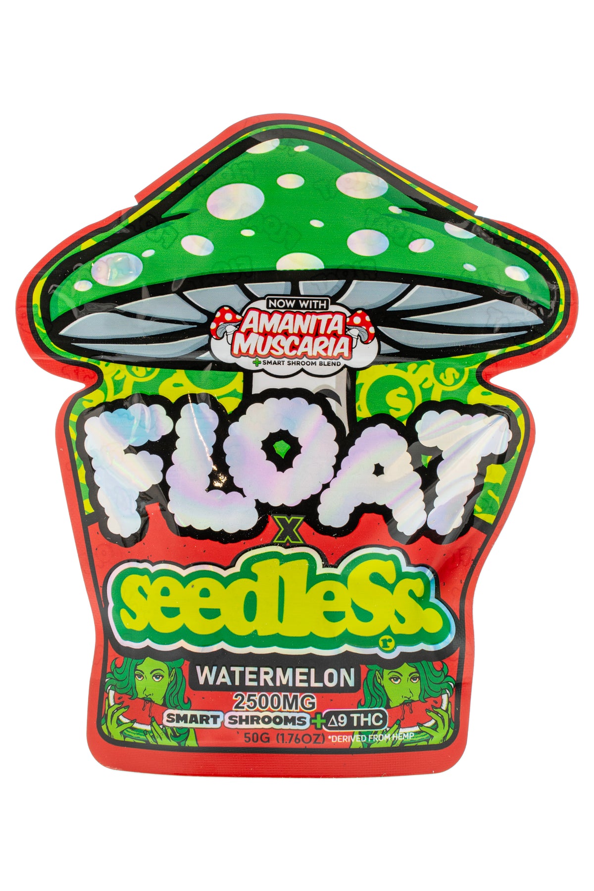 FLOAT Seedless Watermelon gummy pouch for wholesale retailers