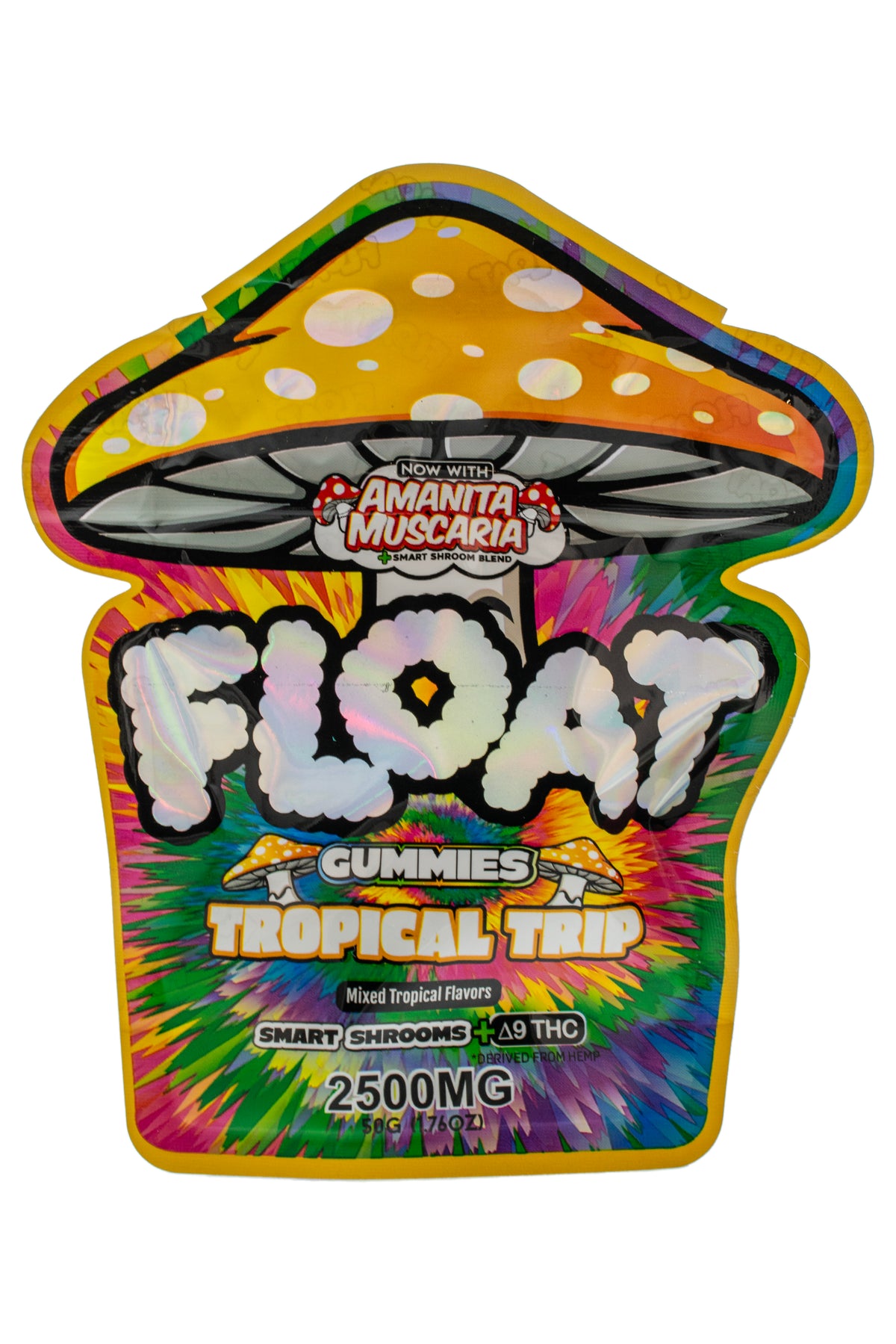 FLOAT Tropical Trip flavor gummies box for wholesale retailers
