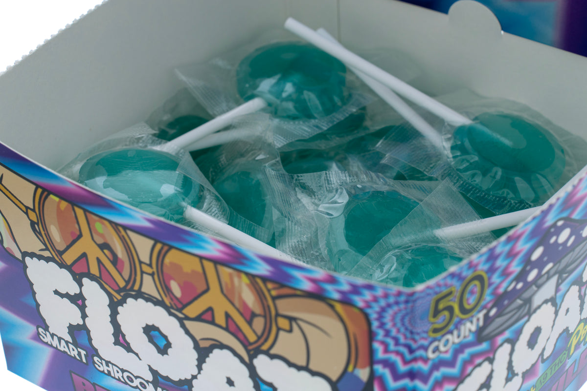 FLOAT Berry Wild lollipops display box for wholesale retailers, view 3