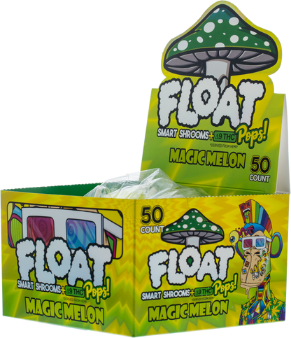 FLOAT Melon Madness lollipops display box for wholesale retailers, view 3