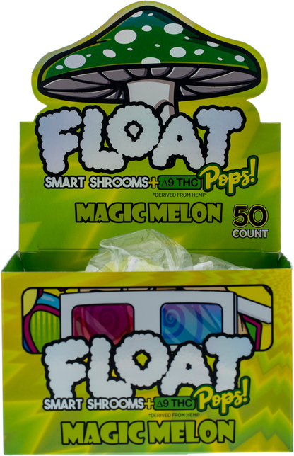 FLOAT Melon Madness lollipops display box for wholesale retailers, view 2