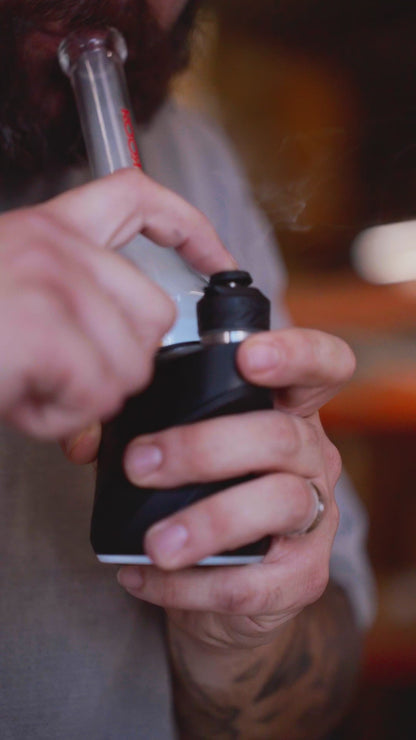 ROOR® Puff Co. Peak/Peak Pro. Glass Top Attachment - Dry Function *Mini ROOR® Beaker*